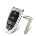 KEYYOU NEW for Hyundai Azira Tucson Prime Nexo DN8 PALISADE Solaris Sonata Sonata Santa Fe NX4 Atos SantaFe Car Key Case CM World