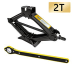 2.5T 1.5T car jacks 2 in 1 Manual Lift Jack Car Repair Tool Lifting Tool with Labor-saving Ratchet Wrench Foldable Jack for Car