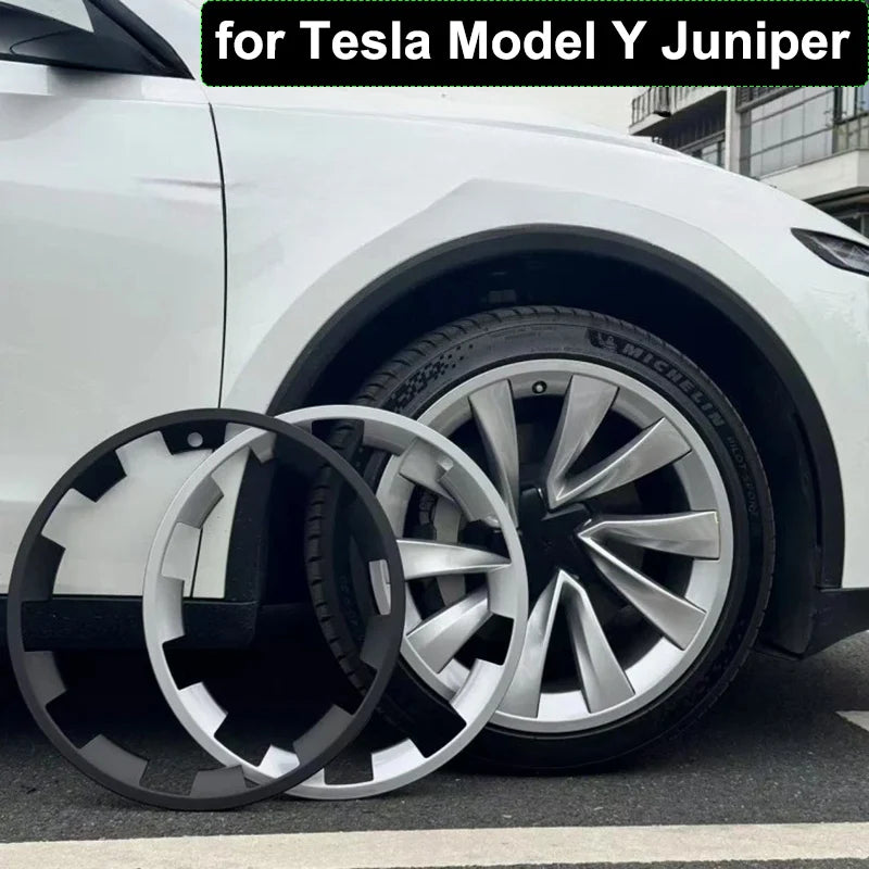 For Tesla Model Y Juniper 2025 Wheel Guard Protector Cover 20 Inch Rim Wheel Hub Protection Patch ABS Auto Exterior Accessories