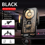 For Chevrolet Silverado 2022 2023 2024 Phone Holder Car Double Bracket Base Magnetic MagSafe Wireless Charging Car Phone Mount CM World