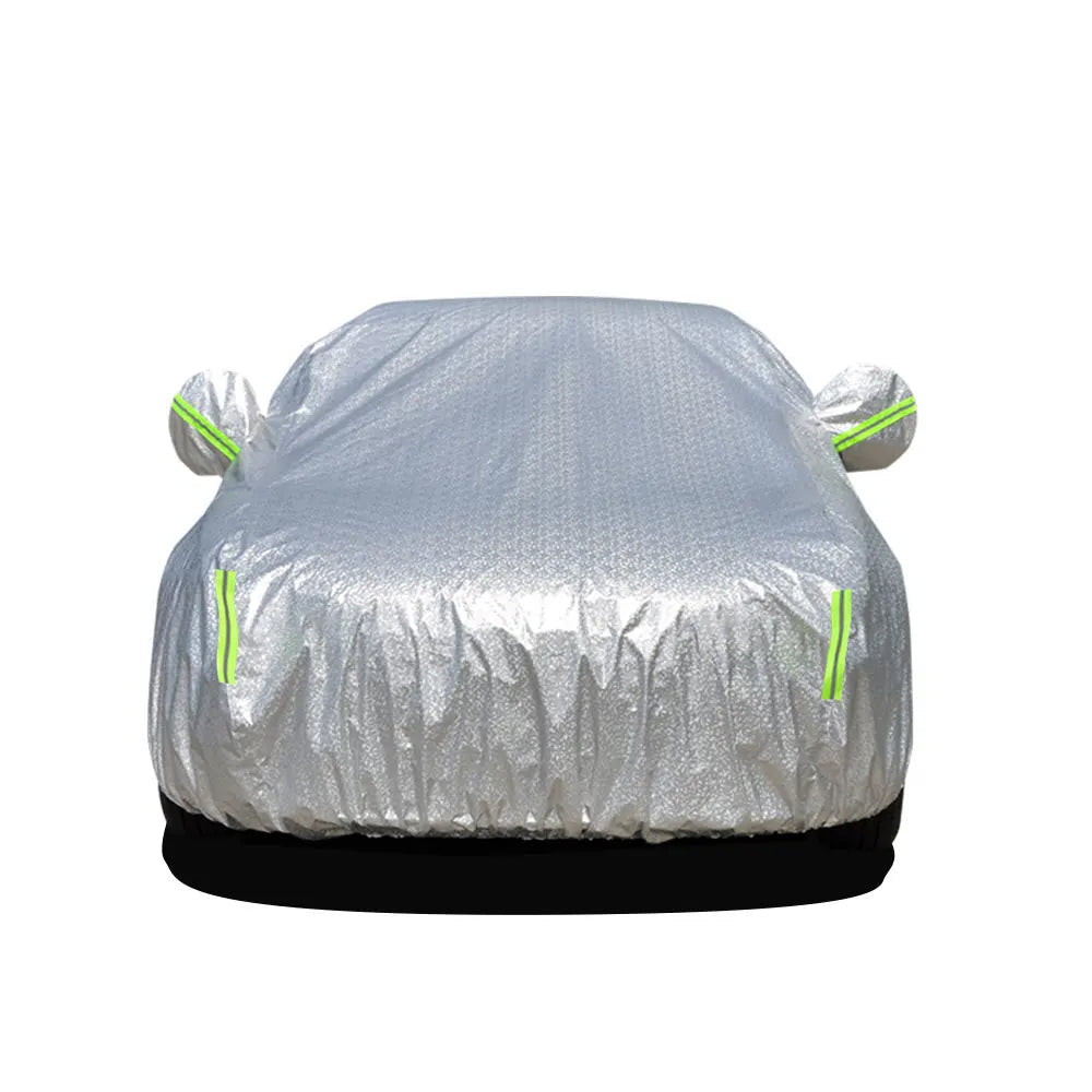 Full-coverage car cover all-season use thickened with cotton, waterproof and hail-resistant, sunshade and UV protection for cars Car Mobile World