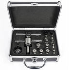 LEBYCLE Hub Bearing Removal Tool for MTB/Road Bike Front/Rear Wheels, Bicycle Hub Base Repair Tool with Durable Alloy Adapters CM World