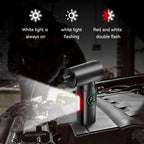 Portable 7500mAh Wireless Air Duster Dust Blowing Gun 2 in 1 Air Blower And Vacuum Cleaner Cordless Duster Blowers Car Cleaning CM World
