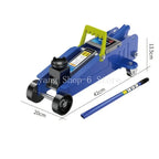 New Horizontal Jack for SUV Tire Change Tool Car Sedan Car Hydraulic Maintenance 2 Tons Oil Pressure Fast Lifting