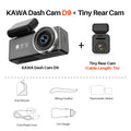 4K Dash cam Front and Rear KAWA D9,Voice Control Car DVR,WiFi6 Video Recorder,GPS Car Camera, Dashcam for AUTO,Dashcamera Car Mobile World