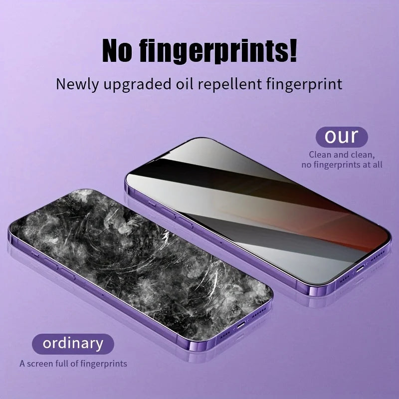 Anti-Spy Tempered Glass For iPhone 13 12 Mini 11 14 15 Plus 16 Pro Max 17 Air 16e Privacy Screen Protector iPhone XR X XS 8 Film Car Mobile World