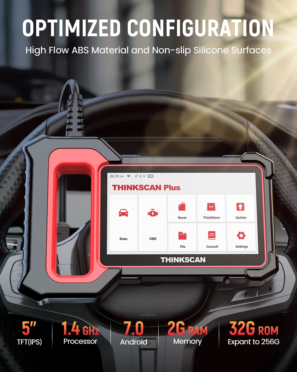 THINKCAR Thinkscan Plus S7 S6 S4 Obd2 Scanner Car Diagnostic Tools Automotivo OBD Scanner DIY Auto Diagnosis Tool Code Reader CM World