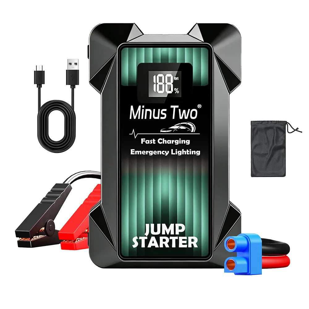 2026  Car Jump Starter Auto Starting Device | 12V for Petrol/Diesel | Power Bank /Smart Protection