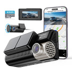 4K Dash Cam Front and Rear KAWA D11 WiFi Camera Car DVR GPS Video Recorder AI-ISP Color Night Vision Motion Detect Auto Dashcam Car Mobile World