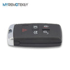 REMTEKEY FCC KOBJXF18A 5Button Smart Key Shell Case for Land Rover Range Rover Sport Jaguar XF XJ EX F-Pace F-Type 2018 2019 CM World