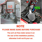 1Set 3" Cold Air Intake Filter Induction Kit Pipe Power Flow Hose System CM World