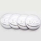 4PCS Car Wheel Center Hub Caps Cover Sticker Decals For BYD Atto Yuan Plus Song Plus Seal Seagull Dolphin Sealion Accessories