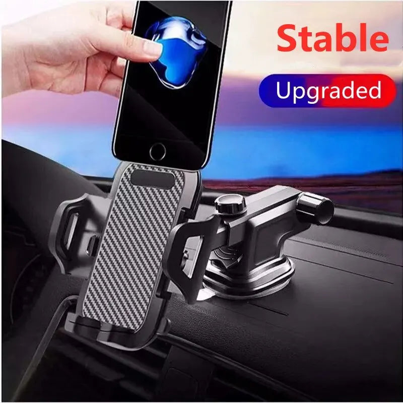 Universal Sucker Car Phone Holder 360° Windshield Car Dashboard Mount Mobile Cell GPS Navigation Support Bracket for Smartphones CM World