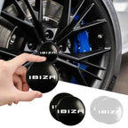 Sticker-resistant, not easy to drop, scratch-proof car hub cover sticker, car badge logo sticker For seat ibiza Car Accessories CM World