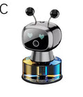 Car Air Freshener AI Rechargeable Car Aroma Diffuser Smart Eyes 4 Levels Of Adjustable Intelligent Car Diffuser Air Freshener CM World