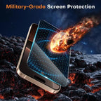 2PCS Privacy Ceramic Film For iPhone 17 16 15 14 11 13 12 Pro Max Air 16e 15 14 16 Plus XS Max XR X Screen Protector