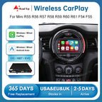 RoadTop Wireless CarPlay Android Auto for Mini R55 R56 R57 R58 R60 R61 F54 F55 F56 Clubman Countryman Cooper John Cooper Works CM World