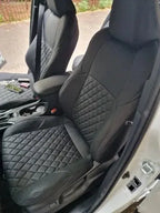 Custom Fit Car Seat Covers Accessories Faux Leather for Toyota Rav4 2019 2020 2021 2022 2023 2024 2025 LE XLE Premium Limited CM World