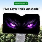 The gaze in the darkness Sun Visor Foldable Universal Car Windshield Sun Shade UV Protection Heat Insulation Foldable Cover