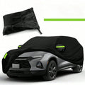 SUV Car Cover All-Weather Shield | Snow/Sun/UV/Dust Proof With Reflective Strips & Wind Straps,Heavy Duty Outdoor Protection