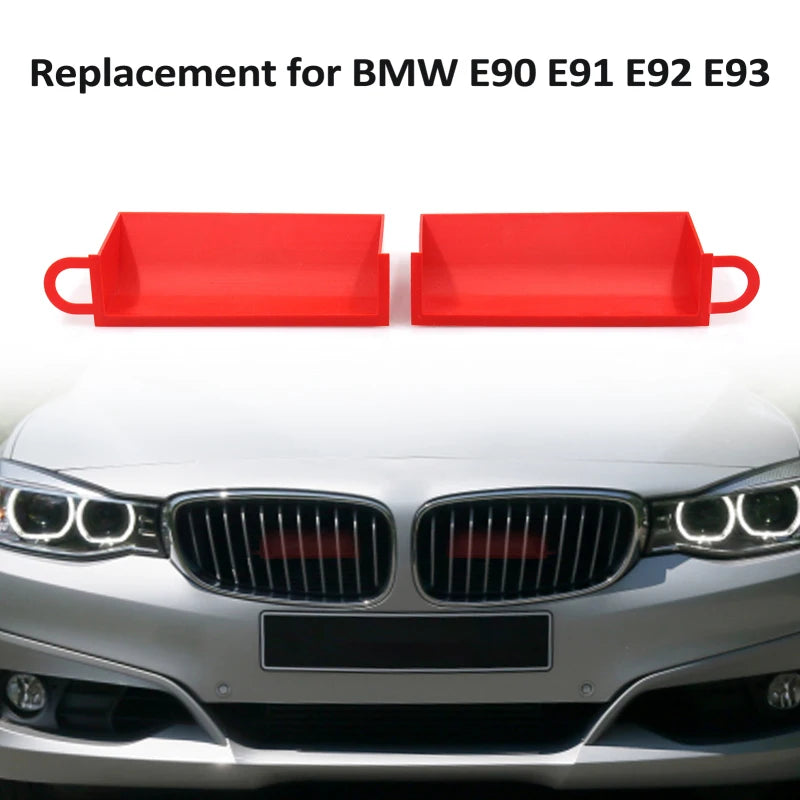 Air Intake Scoops 2PCS Dynamic Cold Air Intake Systems Replacement for BMW E90 E91 E92 E93 Air Intake Scoop Plastic Material CM World