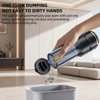High Power 17000Pa Suction Portable Vacuum Cleaner Detachable Battery Multifunctional Tool For Cars Homes Outdoors D7YA Car Mobile World