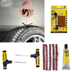 Car Tire Repair Kit Puncture Plug Tools Tyre Puncture Emergency for Tire Strips Stirring Glue Repair Tool Kit Car Accessories