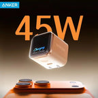Genuine Anker Smart45w Is Suitable For Iphone Charger Iphone 17 Pro Max Charging Head Fast Charging 16 Pro 15 14 Screen Displ Car Mobile World