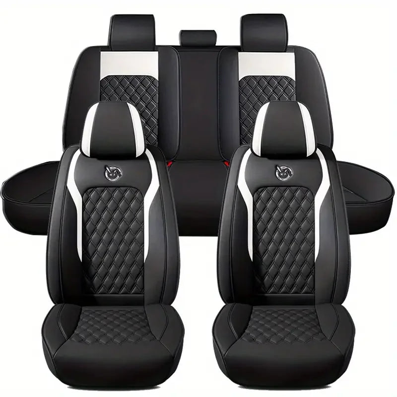 Five-seat car seat covers, Trendy Collection, stylish, durable, universal fit for most vehicles CM World
