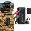 4-in-1 Jump Starter with Air Pump 4000A Peak Starter Box 160PSI Battery Pack with Digital Tire Inflator Car Battery Jump Starter