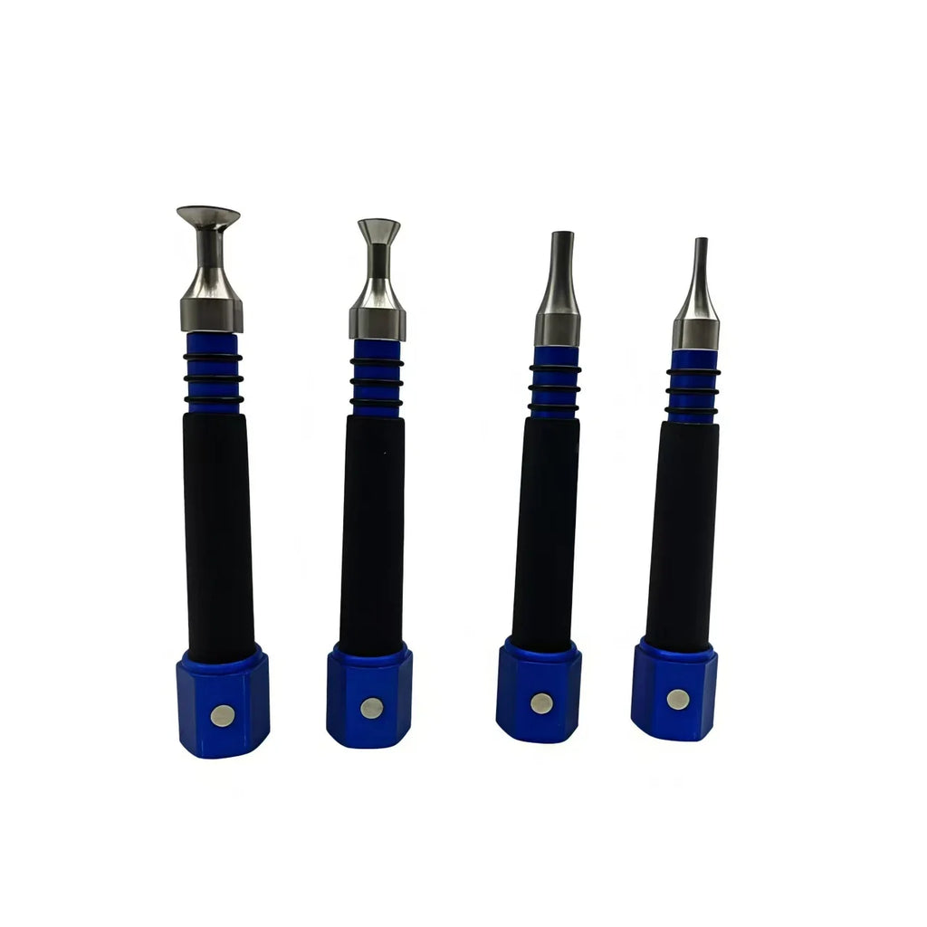 Tool Kit PDR Car Dent Repair Professional Paintless Auto Dent Fix – 4 Size Magnetic Tapping Pen Set
