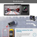 WIFI 3 Channel Dash Cam for Car 1080P Video Recorder 3/2Lens Dashcam Car DVR Front and Rear View Camera Black Box Car Accessory Car Mobile World