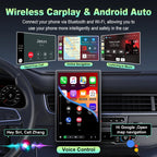 Jansite 7" Portable Multimedia Player Carplay AI Screen IPS Screen GPS Navigation Bluetooth Support Horizontal/Vertical Screen CM World