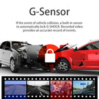 Car DVR Dash Recorder X7 GPS Logger-English & Russian Language Detection Anti Laser DVR Dash Camera HD 1920x1080P Video Recorder