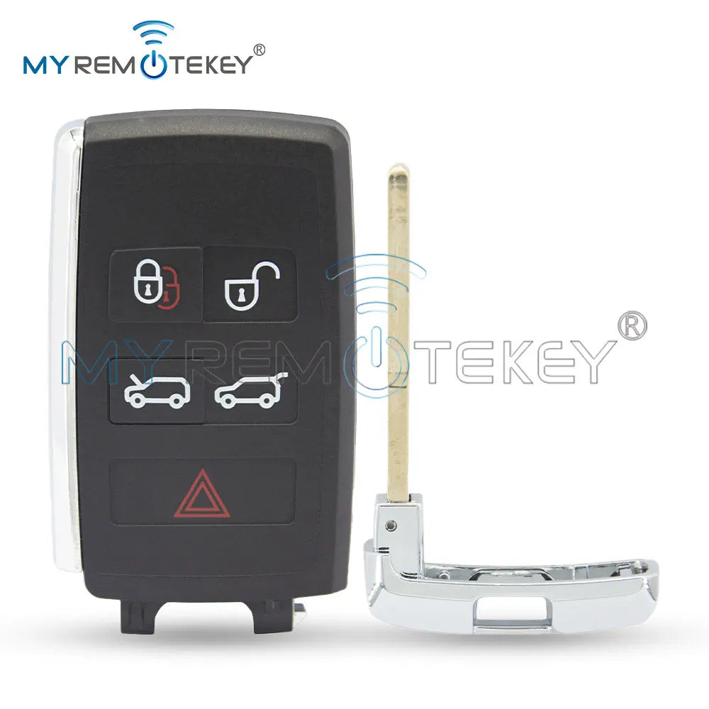 REMTEKEY FCC KOBJXF18A 5Button Smart Key Shell Case for Land Rover Range Rover Sport Jaguar XF XJ EX F-Pace F-Type 2018 2019 CM World