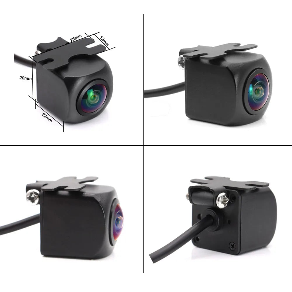 180 Degrees 1080P AHD CCD Universal Front Camera Without Parking Line Car Front View Camera Parking Camera Without Mirror