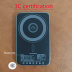 CCC certification Thin Power Bank Ultra for MagSafe Magnetic Wireless Fast Charging Portable Battery Display for watch Airpods