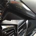 Carbon Fiber Car Body Vinyl Wrap Matte Accessories Glossy Black Sticker 3D 4D 5D 6D Auto Foil Cover Motorcycle Decoration Film Car Mobile World