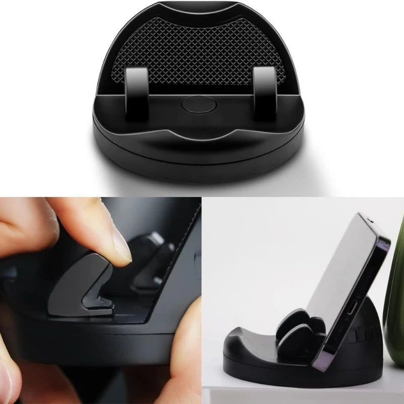 Ergonomic Car Mount with 360° Rotation - Easy One-Handed Operation for Your Smartphone CM World