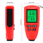 Car Paint Thickness Tester Car Coating Thickness Meter for Automobile Paint Inspection Manufacturing Industry Metal Surface CM World