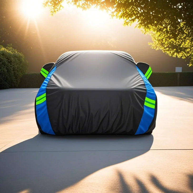 New Car Cover Car Over Cover Full Cover Sunscreen Rainproof Heat Insulation Full Car Cover Sunshade Cloth Car Mobile World
