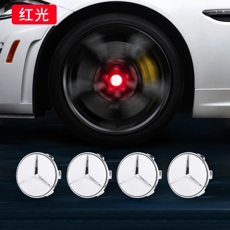 Hub Light Car Floating Illumination Wheel Caps LED Light Center Cover for Mercedes-Benz W177 W205 W206 W213 W214 W216 W222 CM World