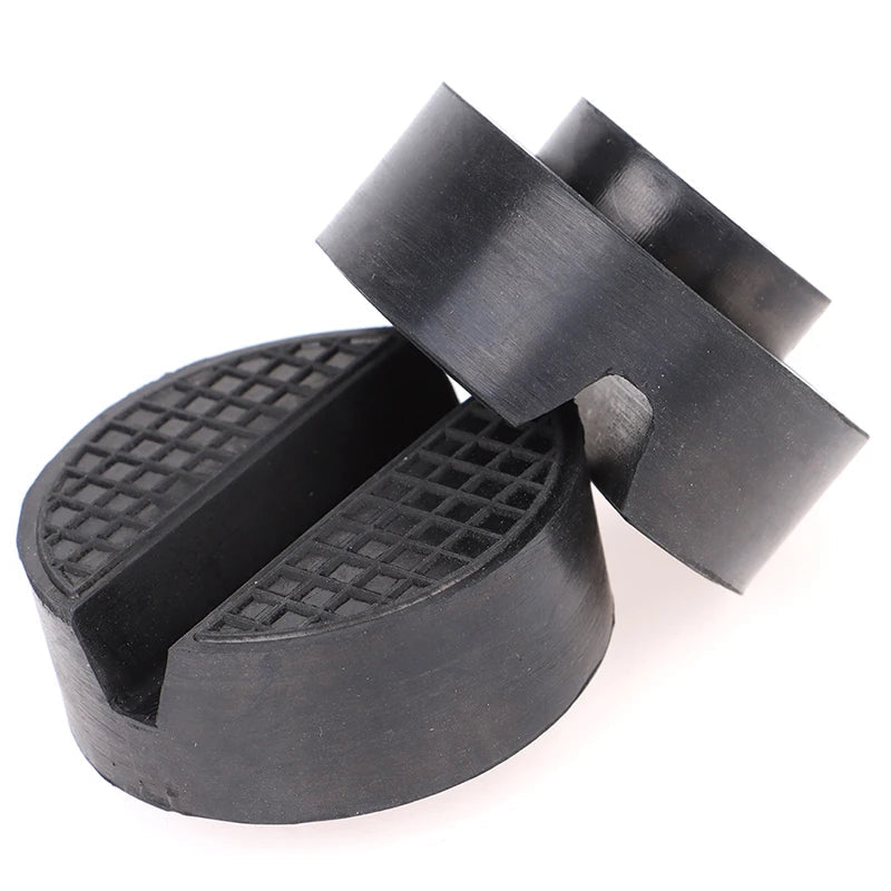 Car Lift Jack Stand Rubber Pads Black Rubber Slotted Floor Jack Pad CM World
