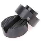 Car Lift Jack Stand Rubber Pads Black Rubber Slotted Floor Jack Pad CM World
