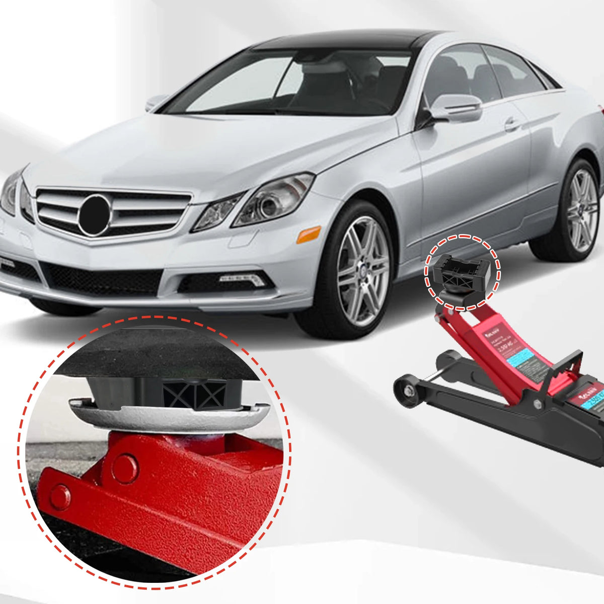 1pc/4pcs Car Lift Jacking Point Support Plug Plate Block Jack Pad FOR Mercedes-Benz W205 W213 W166 W222 2046920028 2046900009