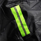 Car Cover Full Exterior Black Auto Cover Sunshade Dustproof Protection With Reflective strips Universal for Hatchback Sedan SUV Car Mobile World