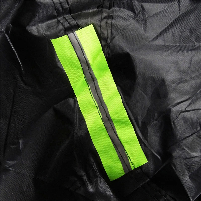 Car Cover Full Exterior Black Auto Cover Sunshade Dustproof Protection With Reflective strips Universal for Hatchback Sedan SUV Car Mobile World