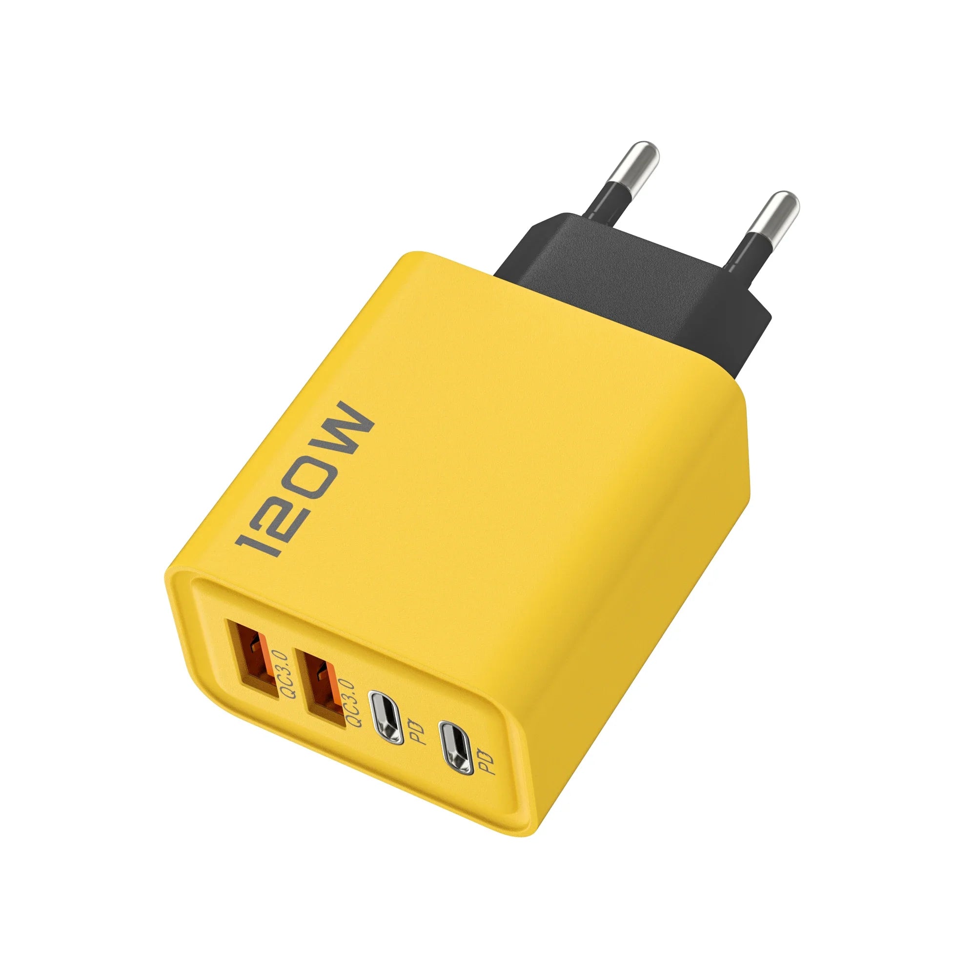 120W Fast Charging 4 Ports Phone Charger QC3.0 USB Type C Chargers Dual PD USB EU/US Plug Wall Adapter For iPhone Samsung 2026 Car Mobile World
