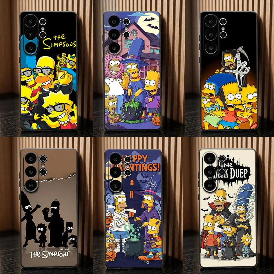 Case for Samsung Galaxy S26 Ultra S26+ S23 S20 S24+ S21 FE S25+ Note 20 8 9 10 S24 S10 S9 S25 Plus Phone Cover Halloween
