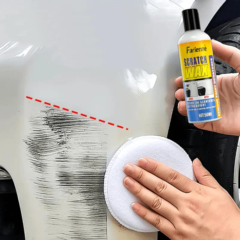Universal Car Scratch Repair Kit - Polishing & Waxing Paste for All Paint Colors, Designed for Vehicle Surface Restoration CM World